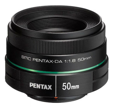 Pentax Full Frame Camera Lens SMC DA 50mm F1.8 Steady for Pentax K Mount Black