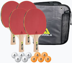 Joola Family (L) Σετ Ρακέτες Ping Pong για Αρχάριους Παίκτες