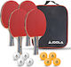 Joola Team Germany School (L) Σετ Ρακέτες Ping Pong για Αρχάριους Παίκτες