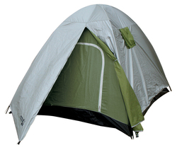 Panda Trend I Summer Camping Tent Igloo Green for 3 People 130cm