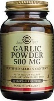 Solgar Garlic 500mg 90 φυτικές κάψουλες