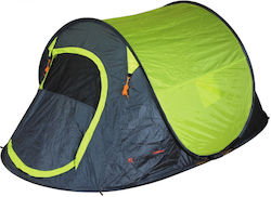 Grasshoppers Flash 2 Automatisch Sommer Campingzelt Pop Up Gray für 3 Personen 245x145x100cm