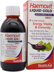 Health Aid Haemovit Liquid Gold Multivitamin 200ml