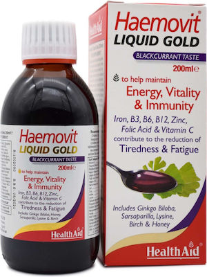 Health Aid Haemovit Liquid Gold Vitamin 200ml