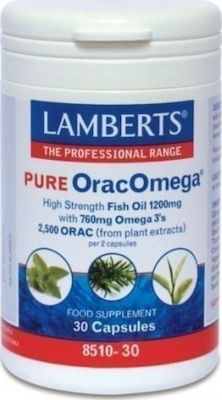 Lamberts Pure Orac Omega Fish Oil 760mg 30 caps