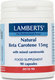 Lamberts Beta Carotene Βιταμίνη για τo Δέρμα 15mg 90 κάψουλες