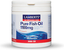 Lamberts Maximum Strength Pure Fish Oil Fish Oil 1100mg 60 caps