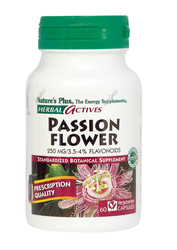 Nature's Plus Herbal Actives Passion Flower 60 veg. caps