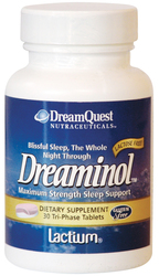 Nature's Plus Dreaminol Supplement for Sleep 30 tabs