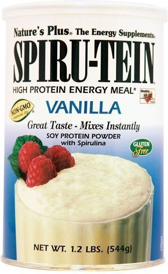 Nature's Plus Spiru-Tein High-Protein Energy Meal Gluten Free with Flavor Vanilla 544gr