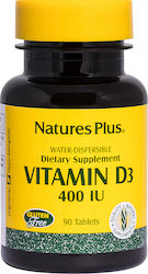 Nature's Plus Βιταμίνη D3 400iu 90 ταμπλέτες
