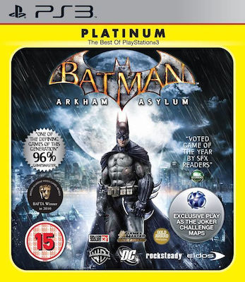 Batman: Arkham Asylum PS3 Game (Used)