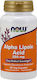 Now Foods Alpha Lipoic Acid Ειδικό Συμπλήρωμα Διατροφής 60 φυτικές κάψουλες