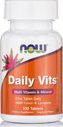 Now Foods Daily Vits Βιταμίνη για Ενέργεια 100 ταμπλέτες