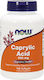 Now Foods Caprylic Acid Besondere Nahrungsergänzungsmittel 100 Weiche Kapseln