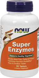 Now Foods Super Enzymes 90 Registerkarten