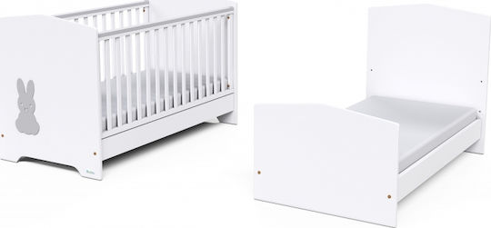 Casababy Πολυμορφική Κούνια Rabbit White & Grey