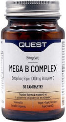 Quest Mega B Complex with 1000mg Vitamin C 1000...