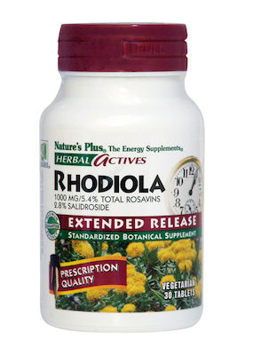 Nature's Plus Rhodiola 1000 mg Extended Release 30 ταμπλέτες