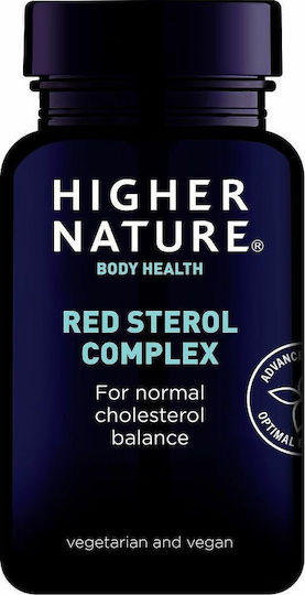 Higher Nature Red Sterol Complex Ειδικό Συμπλήρωμα Διατροφής 90 ταμπλέτες
