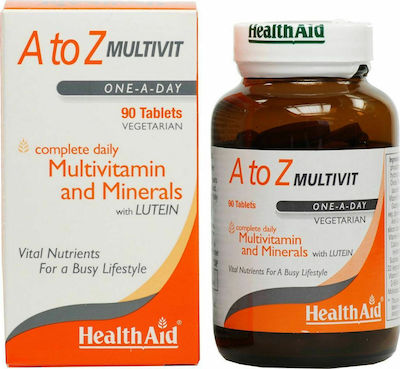 Health Aid A To Z Multivit Vitamin for Energy 90 tabs