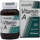 Health Aid Vitamin A Βιταμίνη για τα Μαλλιά, τo Δέρμα & Αντιοξειδωτική δράση 5000iu 100 x 1 κάψουλες