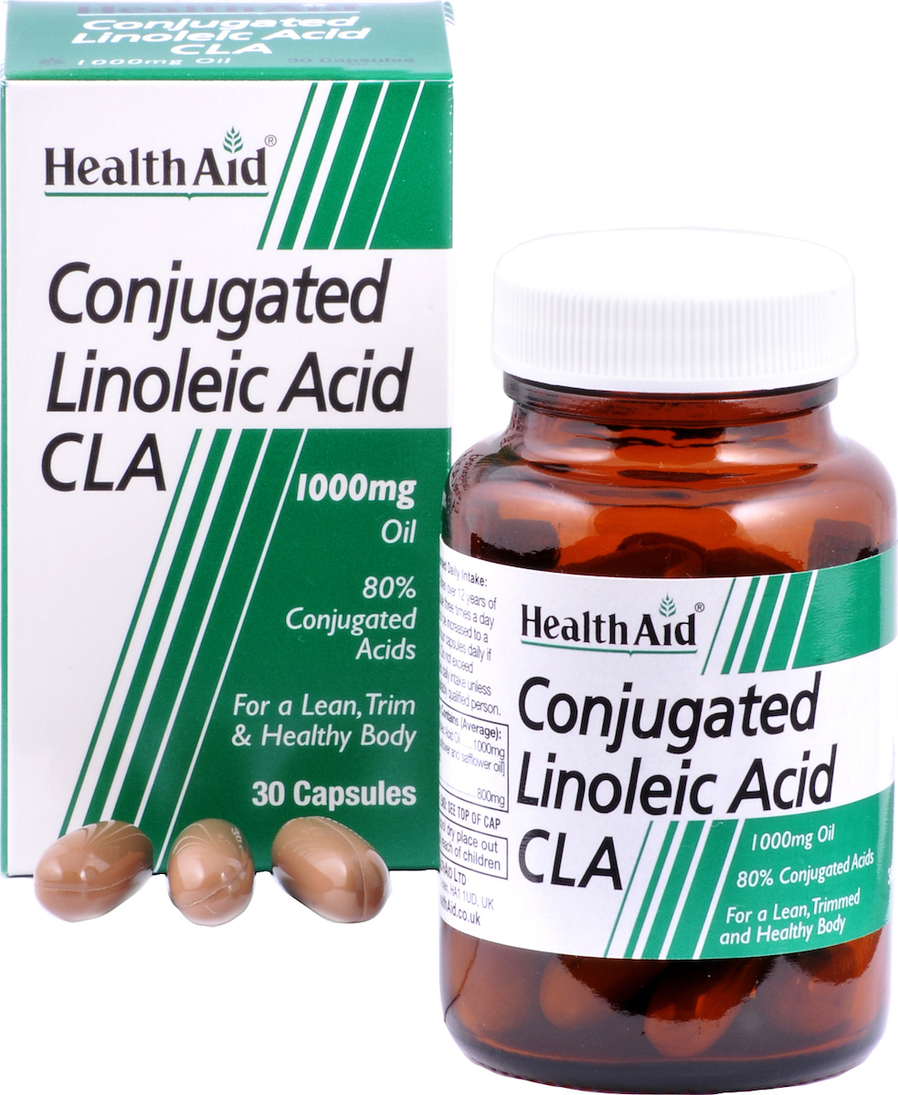 Health Aid Conjugated Linoleic Acid (CLA) 1000mg 30 κάψουλες Skroutz.gr