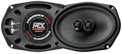 MTX Car Speaker Set T6C693 6x9" with 120W RMS (3 Way)