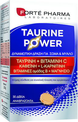 Forte Pharma Energie Taurine Power 30 αναβράζοντα δισκία