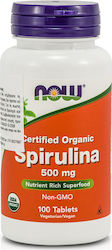 Now Foods Spirulina 500mg 100 ταμπλέτες