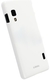 Krusell ColorCover Back Cover Πλαστικό Λευκό