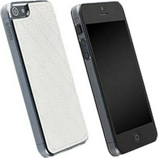Krusell Avenyn Back Cover Πλαστικό Λευκό (iPhone 5/5s/SE)