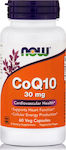 Now Foods CoQ10 30mg 60 φυτικές κάψουλες