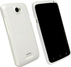 Krusell ColorCover Back Cover Πλαστικό Λευκό