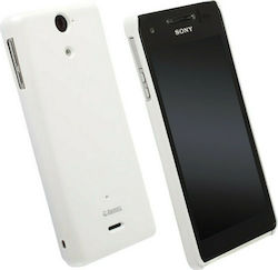 Krusell ColorCover Back Cover Πλαστικό Λευκό