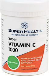 Super Health Vitamin C 1000 Vitamin 1000mg 30 Tabletten Super Health Vitamin C 1000 Vitamin 1000mg 30 Tabletten
