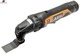 AEG Tools BWS 12 C Oszillierend Elektrisches Multifunktionswerkzeug 2x1.5Ah mit Geschwindigkeitsregelung