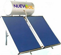 Nuevosol Ηλιακός Θερμοσίφωνας 200 λίτρων Glass Διπλής Ενέργειας με 3τ.μ. Συλλέκτη