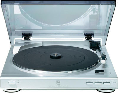 Dual CS 410 Turntables with Preamp Silver