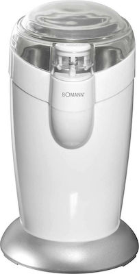 Bomann KSW 446 CB Electric Coffee Grinder 120W for 40gr Beans White