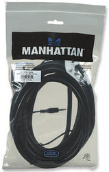 Manhattan Kabel VGA-Stecker - VGA-Stecker Schwarz 4.5m (324311)