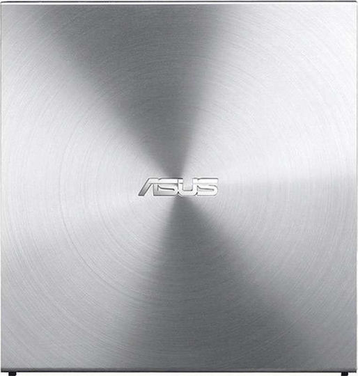 Asus SDRW-08U5S-U Extern Unitate optică Înregistrare/Citire DVD/CD pentru Desktop / Laptop Argintiu