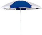 Escape Foldable Beach Umbrella Diameter 2m with Air Vent White/Blue