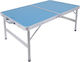 Escape Tabelle Aluminium Klappbar für Camping Campingmöbel 90x60x70cm Blau