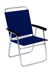 Campus Chair Beach Aluminium Blue