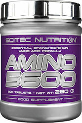 Scitec Nutrition Amino 5600 3520mg 200 Registerkarten Ungesüßt