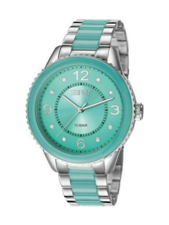 Esprit Watch with Turquoise / Turquoise Metal Bracelet ES106192003