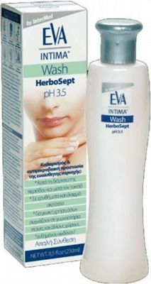 Intermed Eva Intima Wash Herbosept pH 3.5 Υγρό Καθαρισμού με Χαμομήλι και Αλόη 250ml