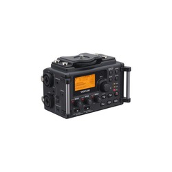 Tascam DR-60D Multichannel Battery Powered/Electric Portable Audio Digital Recorder Phantom Power with Memory Card and USB Power Supply