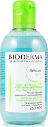 Bioderma Apă micelară Demachiant Sebium Η2Ο pentru Piele Grasă 250ml